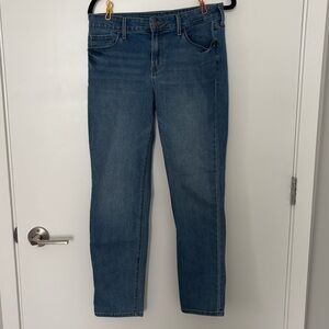 Old Navy Women's Straight Leg Blue Jeans